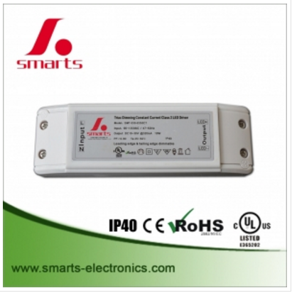 plastic cover 350mA 10w triac dimmable led driver