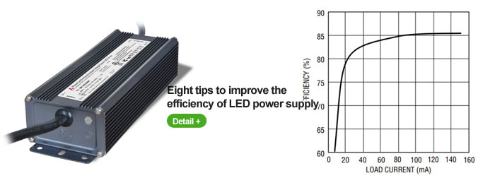 Eight tips to improve the efficiency of LED power supply
