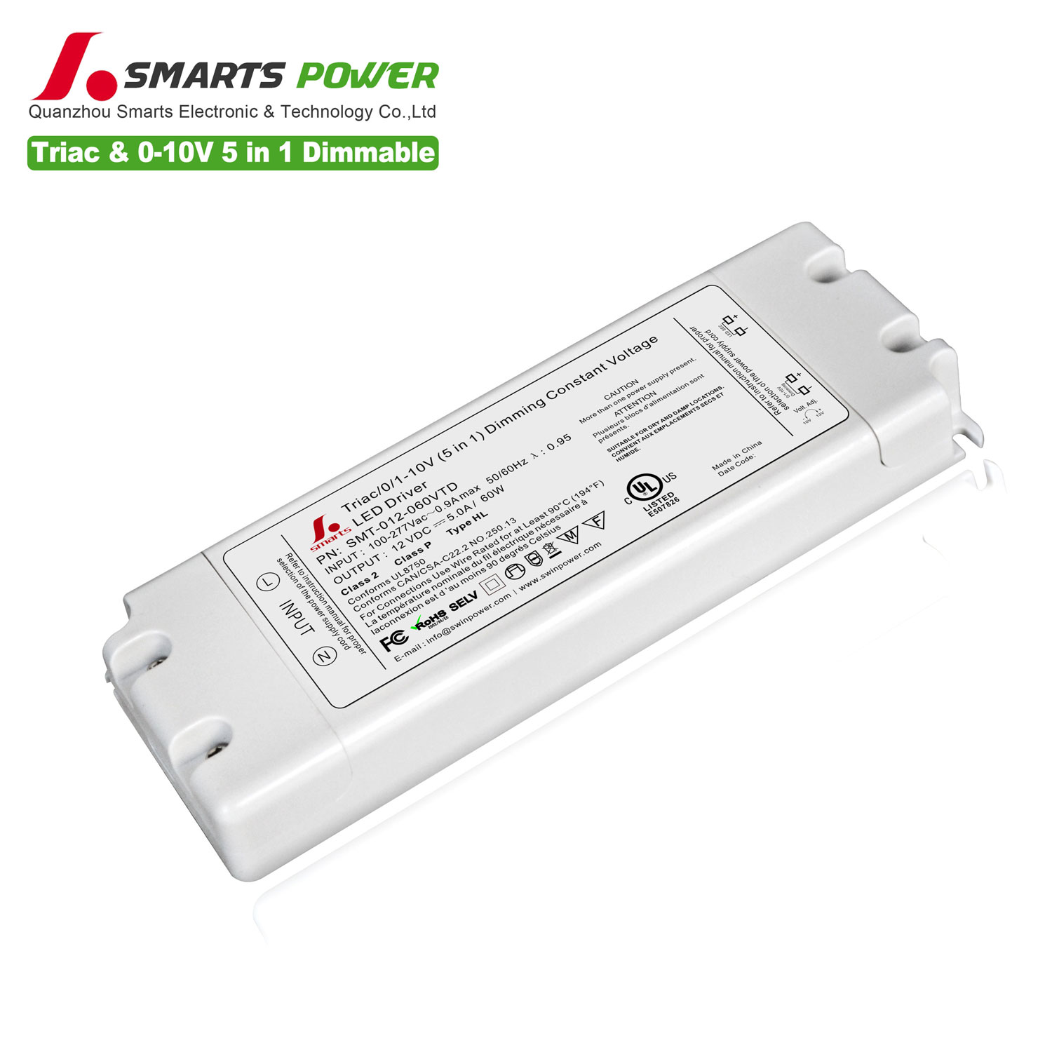  dimmable transformer for led lights