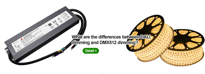 DMX512-Dimmung