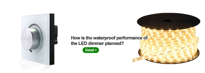 LED dimmer waterproof