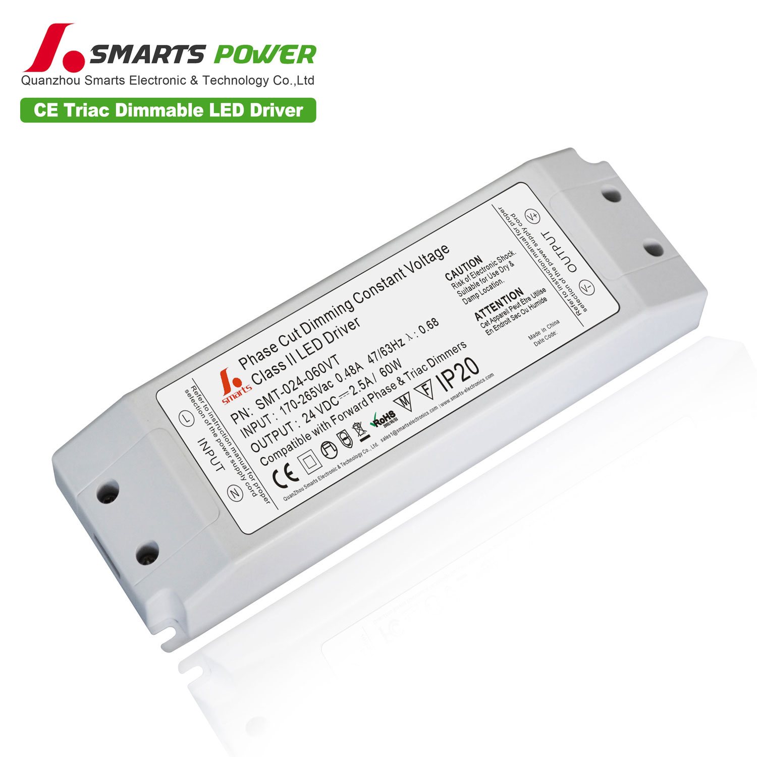 12vdc 75w triac dimmable led driver