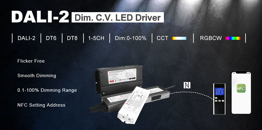 DALI 2 dimmbares LED-Netzteil 30 W