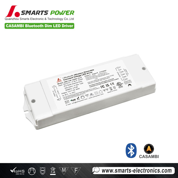 60w dimmable driver for led strip lights