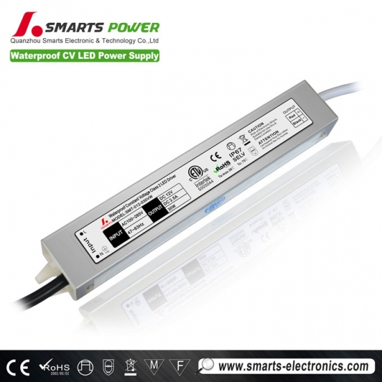 LED-Streifen-Netzteil, LED-Treiber mit konstanter Spannung, LED-Treiber 30w 
