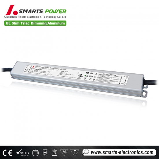 slim type 12v 150w triac dimmable led driver