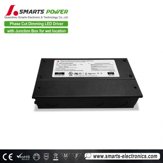 UL/cUL dimmable constant voltage led driver