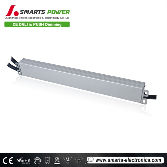 12v 30w dali dimmable slim type led driver