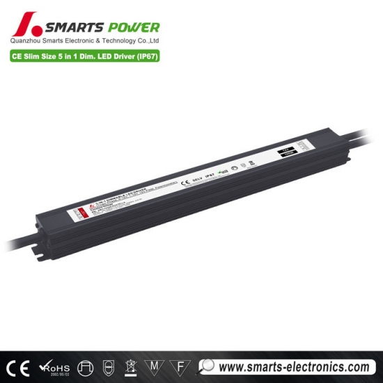 ip67 Triac/ELV/MLV/0-10V PWM Dimm-LED-Treiber