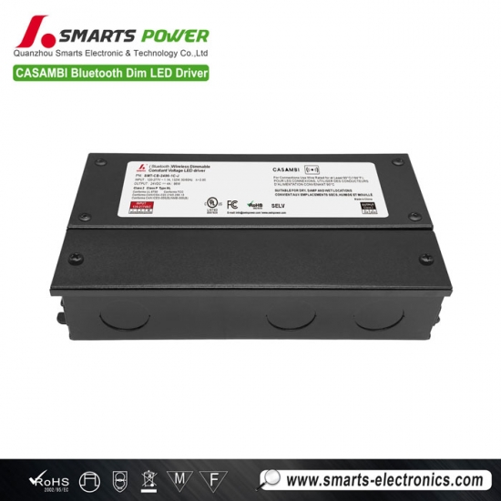 beste 24V 96W Konstantspannungs-Bluetooth-Funk-LED-Netzteil mit Dimmfunktion im Anschlusskasten