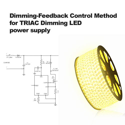 Verfahren zur Regelung der Dimm-Rückkopplung für das Triac-Dimmen der LED-Stromversorgung