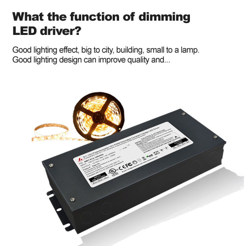 Welche Funktion hat der LED-Treiber zum Dimmen?