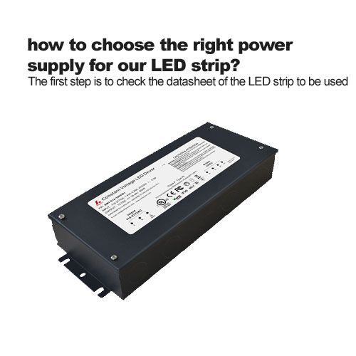 Wie wählt man das richtige Netzteil für unseren LED-Streifen?