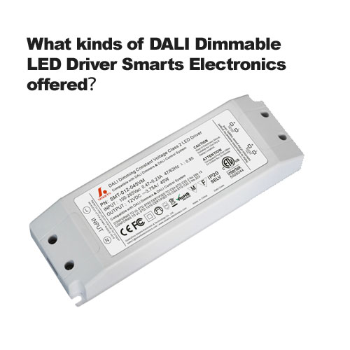 Welche Arten von dali dimmbaren LED-Treiber Smarts Elektronik angeboten?