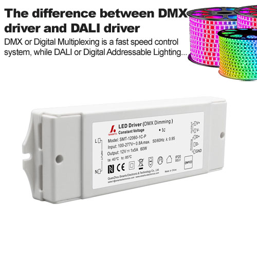 Der Unterschied zwischen DMX-Treiber und DALI-Treiber