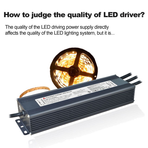 Wie beurteilt man die Qualität des LED-Treibers?