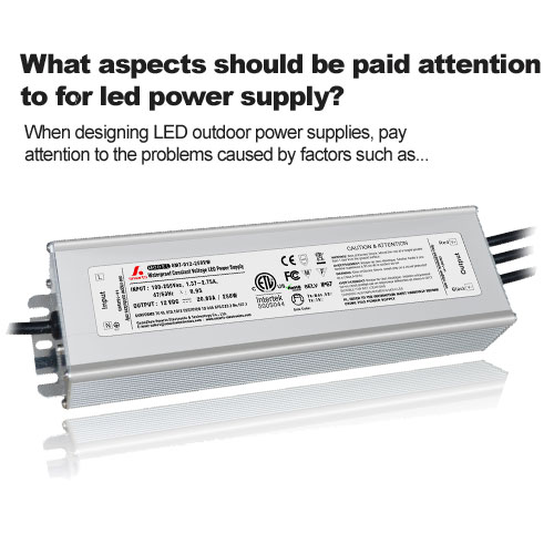Welche Aspekte sind bei der LED-Stromversorgung zu beachten?