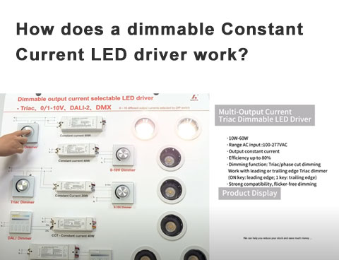 Wie funktioniert ein dimmbarer Konstantstrom-LED-Treiber?