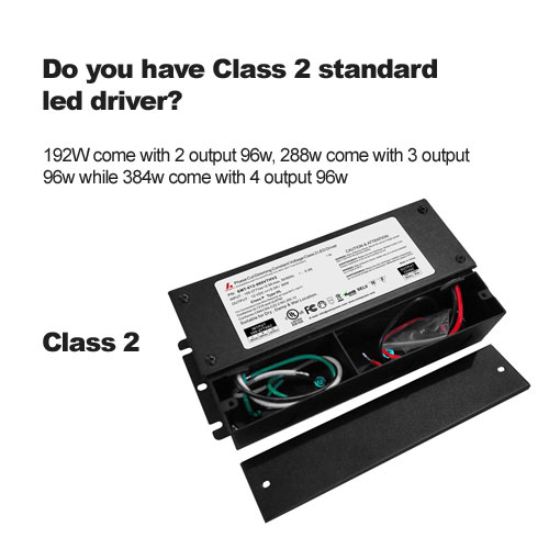 Haben Sie Klasse 2 Standard-LED-Treiber? 