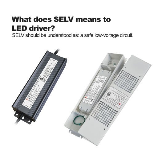 Was bedeutet SELV bedeutet für LED-Treiber? 