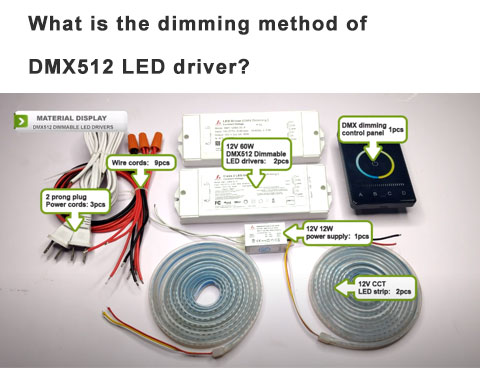 Was ist die Dimmmethode des DMX512 LED-Treibers?
