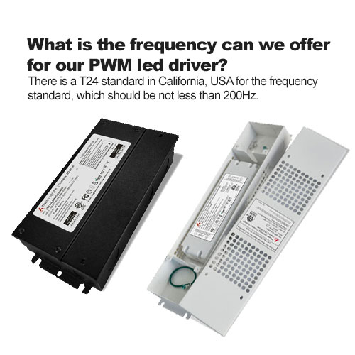 Wasist die Frequenz, die wir für unser PWM anbieten könnenLED Treiber? 