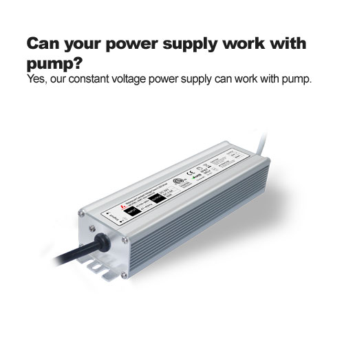 kann dein Stromversorgung arbeiten mit  Pumpe? 