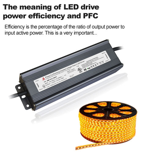 Die Bedeutung von LED-Antriebsleistungseffizienz und PFC
        