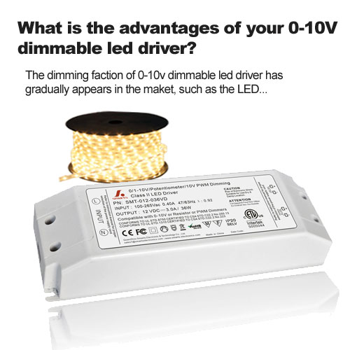 Was sind die Vorteile Ihres 0-10V dimmbaren LED-Treibers?
