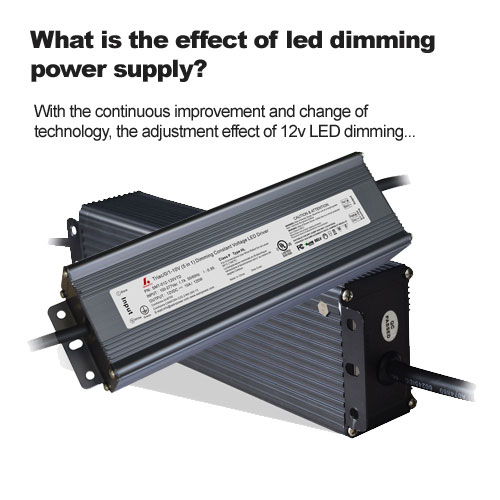 Welche Wirkung hat das LED-Dimm-Netzteil?