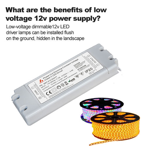 Was sind die Vorteile von Niederspannungen 12V Macht Lieferung? 