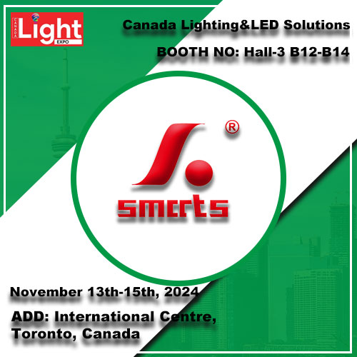 Smarts erkundet mit Ihnen, der Canadian Lighting Exhibition, modernste Beleuchtungstechnologie